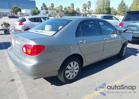 2003 Toyota Corolla Le из США, поврежденный, VIN JTDBR32EX30042785